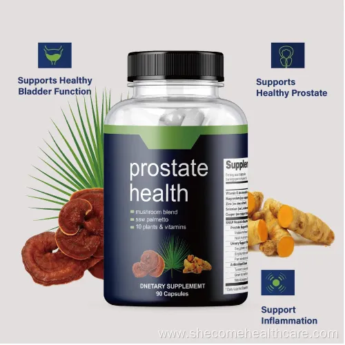ISO Certified Prostate Health Capsules